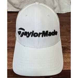 Taylormade Golf SLDR Tour Preferred White Adjustable Strapback Hat Cap